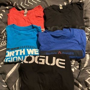 Lot of 5 CrossFit Shirts